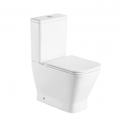 Унітаз-компакт Qtap Cardinal Ultra Quiet безободковий з сидінням Soft-close QT04222168AUQ3W Унітаз-компакт Qtap Cardinal Ultra Quiet безободковий з сидінням Soft-close QT04222168AUQ3W